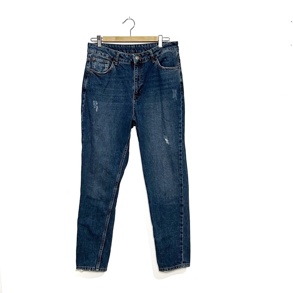 Topshop | Distressed Mom Jeans